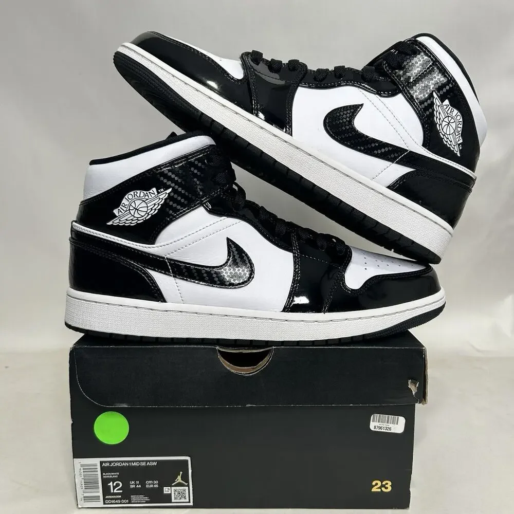 Nike Air Jordan 1 Retro Mid SE “All-Star/Carbon Fiber”